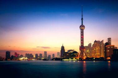 shanghai şehir manzarası