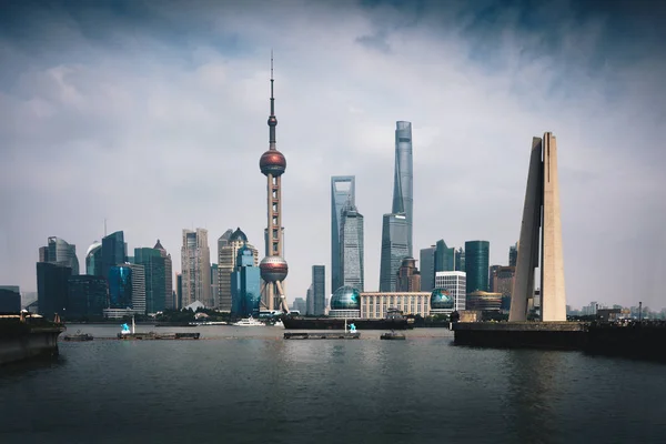 Toits de la ville de Shanghai — Photo