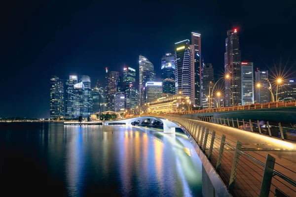 Singapore city skyline