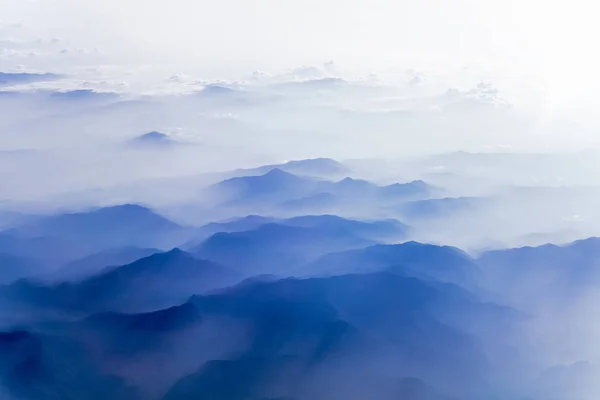 Arial view of mountains — Stock Photo, Image