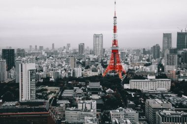 Tokyo tower Japan clipart