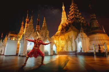Dev Ramayo ve Shwedagon Pagoda
