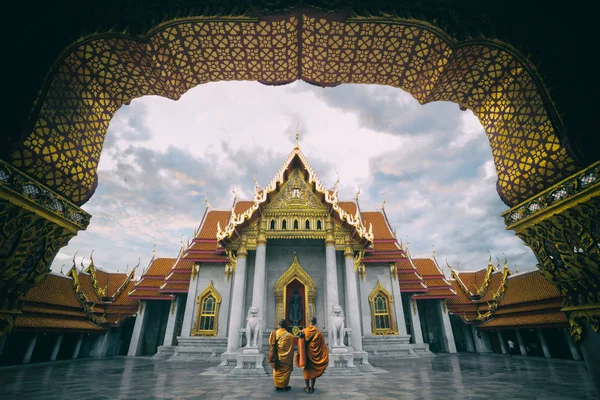 Wat Benchamabopitr Bangkok — Zdjęcie stockowe