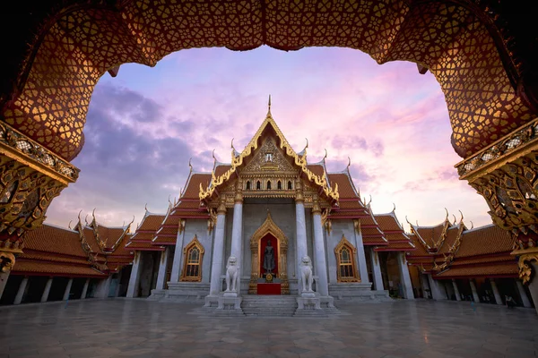 Wat Benchamabopitr Bangkok — Zdjęcie stockowe
