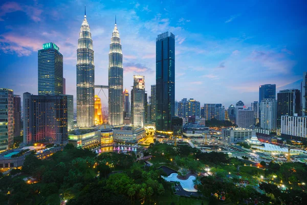 Ciudad de Kuala Lumpur — Foto de Stock