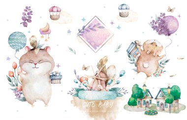 Suluboya, boho çiçeği şakayık tüyü