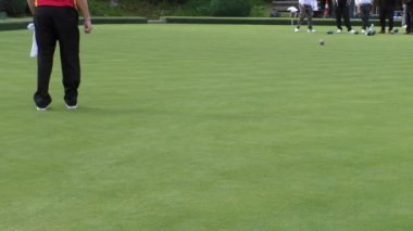 Olgun erkek çim çanaklar oynarken