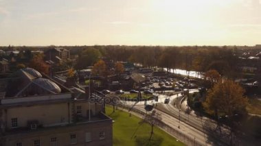 York Şehir Manzaralı İki nehir kavşak doğru