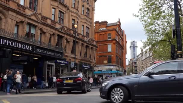 Londres Inglês Reino Unido Abril 2017 Centro Histórico Cidade Londres — Vídeo de Stock