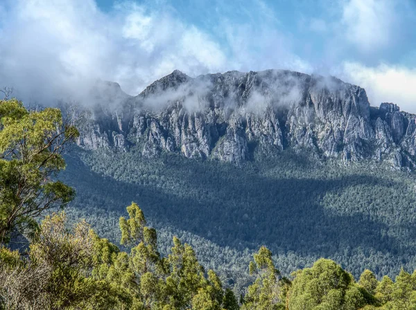 Cradle Mountain Tasmanya Avustralya görünümünü