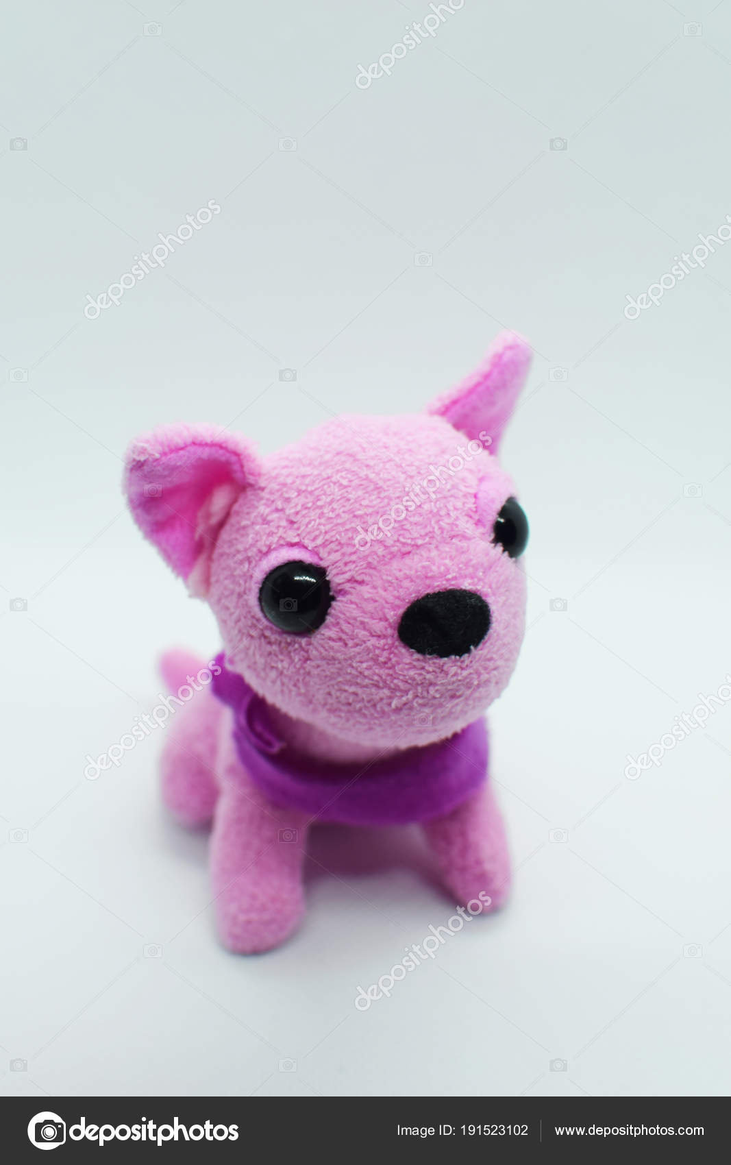 pink puppy toy