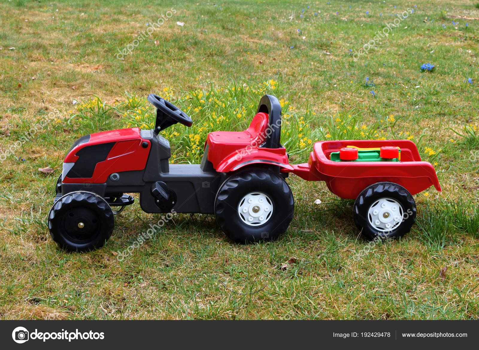 plastic toy tractors