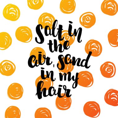 vektör trendy yazı poster. Elle çizilmiş hat. Şablon kartpostal. el yazısı kavramı motivasyon 