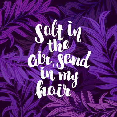 vektör trendy yazı poster. Elle çizilmiş hat. Şablon kartpostal. el yazısı kavramı motivasyon 