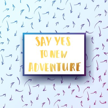 Elle çizilmiş hat. el yazısı kavramı motivasyon 