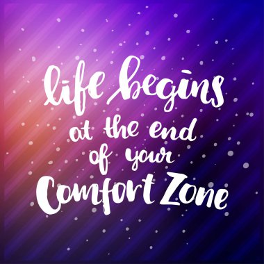 Elle çizilmiş hat. Şablon kartpostal. 