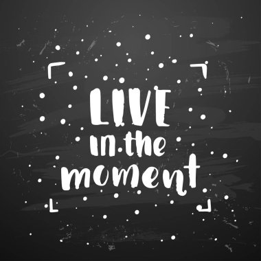 Fırça yazı tipleri Inspirational quotes. motivasyonel illüstrasyon anı canlı