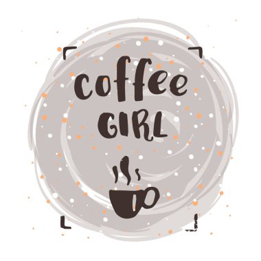 Elle çizilmiş hat. kavram el yazısı poster. Hat sanatı 