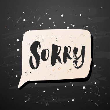 kavram el yazısı poster. 