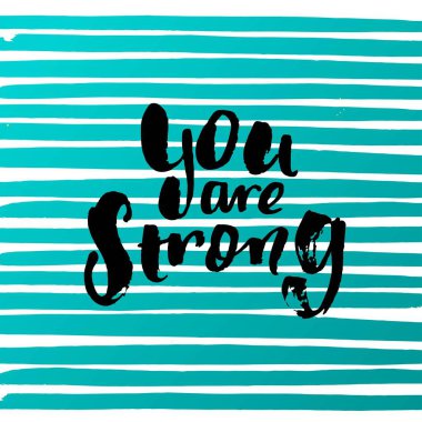 Elle çizilmiş hat sanatı. kavram el yazısı motivasyon 