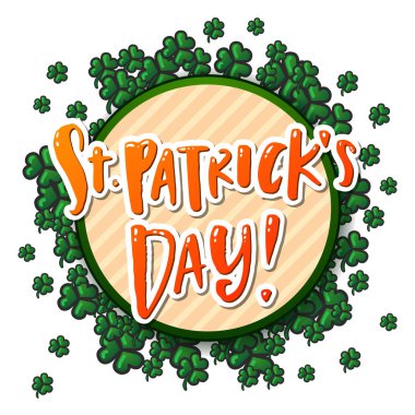 El hat mutlu St. Patrick's günü poster çekilmiş