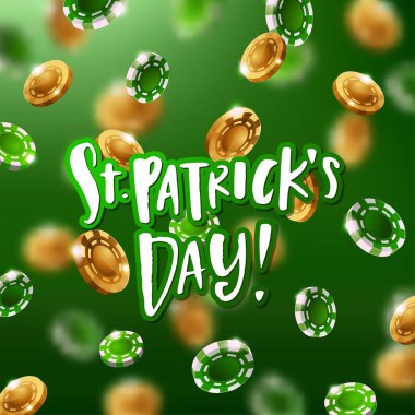 El hat mutlu St. Patrick's günü poster çekilmiş