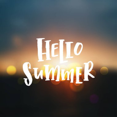 Merhaba yaz mektupları.