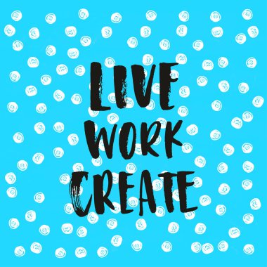 ilham alıntı olduğunu canlı işe oluşturmak