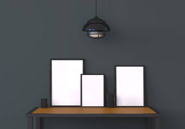  Duvardaki poster çerçevesi kadar boş sahte