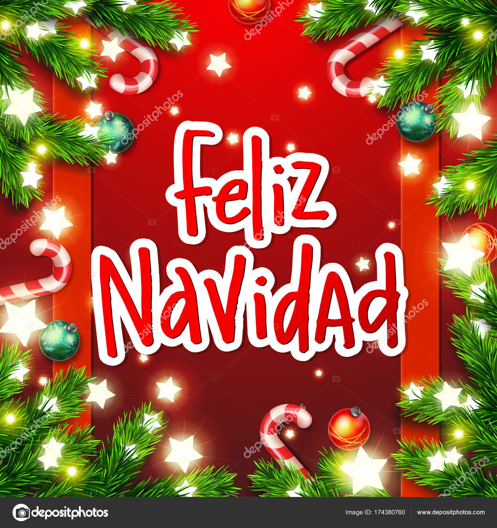 Buon Natale In Spagnolo.Hand Drawn Calligraphy Merry Christmas In Spanish Language Feliz Navidad Concept Handwritten Stock Vector C Wywenka 174380760