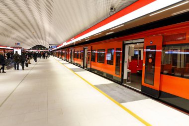 Matinkyla, Finlandiya için yeni açılan metro