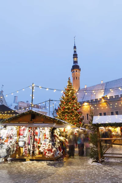 Mercado de Navidad en Tallin, Estonia —  Fotos de Stock