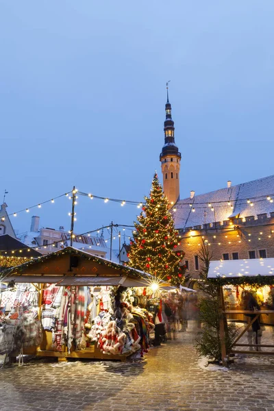 Mercado de Navidad en Tallin, Estonia —  Fotos de Stock