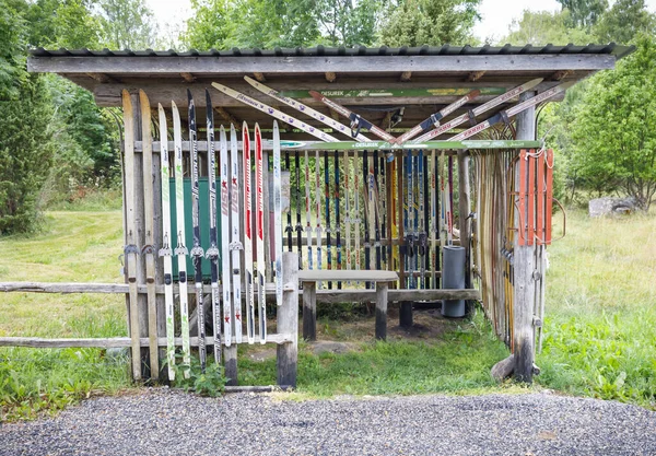 Odpoczynek na starym niebie w Hiiumaa, Estonia — Zdjęcie stockowe