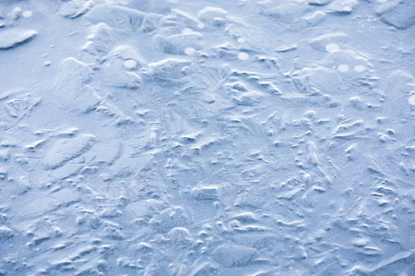 Naturally textured frozen water background — ストック写真