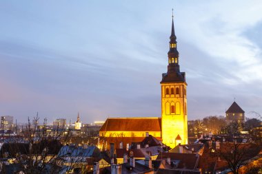 Tallinn, Estonya 'daki Aydınlanmış Aziz Nicholas Kilisesi