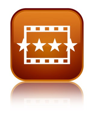 Kutsal kişilerin resmi parlak kahverengi kare düğme film değerlendirmeleri