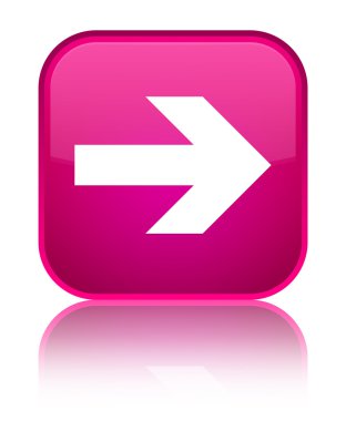 Sonraki ok simgesi parlak pembe kare düğme