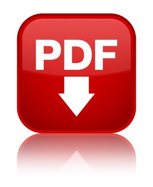 PDF download kutsal kişilerin resmi parlak kırmızı kare düğme