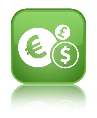 Mali kutsal kişilerin resmi parlak yumuşak yeşil kare düğme