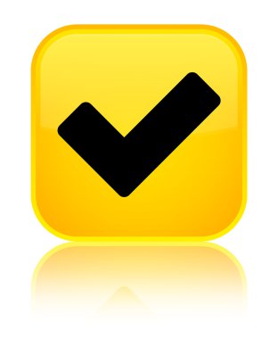 Kutsal kişilerin resmi parlak sarı kare düğme doğrulamak