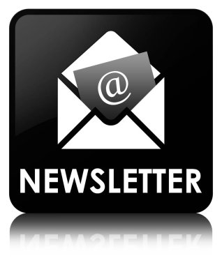 Bülten siyah kare düğme