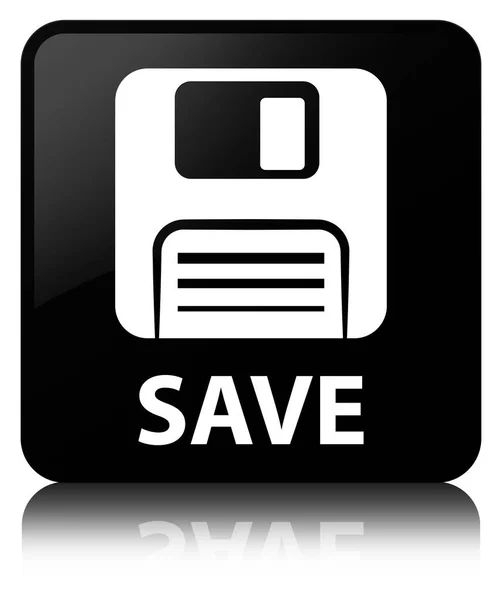 Save (floppy disk icon) black square button