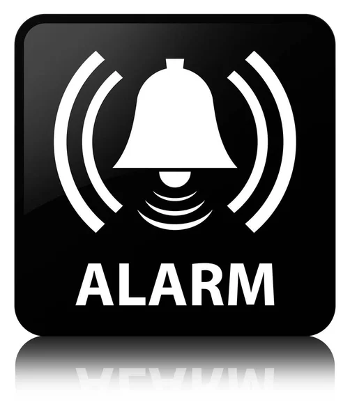 Alarm (bell icon) black square button