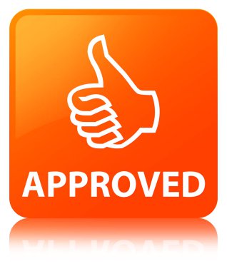 (Simge Yaşasın) onaylı turuncu kare düğme