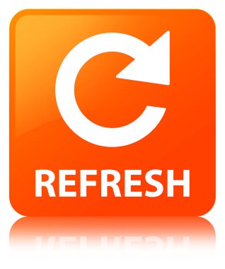 Yenileme (döndürme ok simgesi) turuncu kare düğme