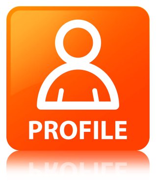 Profil (üye simgesi) turuncu kare düğme