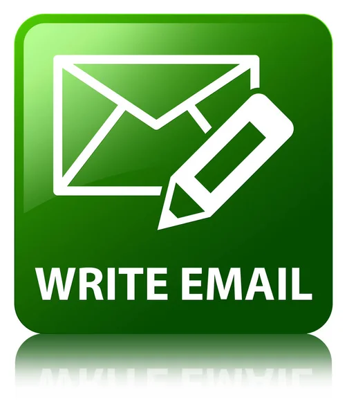 Write email green square button