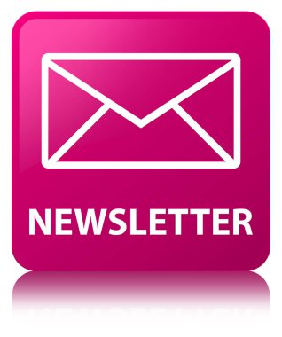 Bülten pembe kare düğme