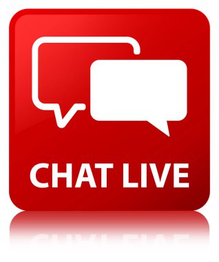 Sohbet canlı kırmızı kare tuşuna